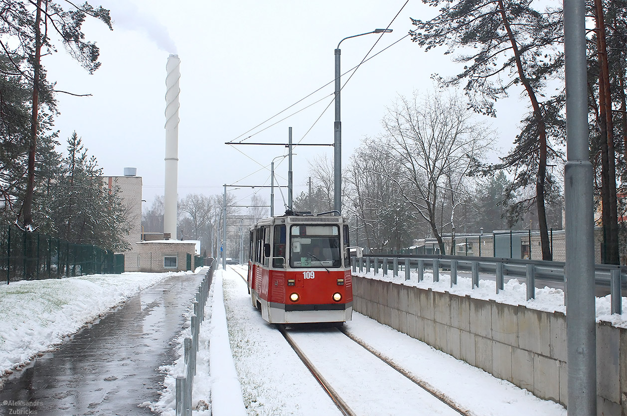 Daugavpils, 71-605A — 109; Daugavpils — Construction of the Daugavpils Hospital Line