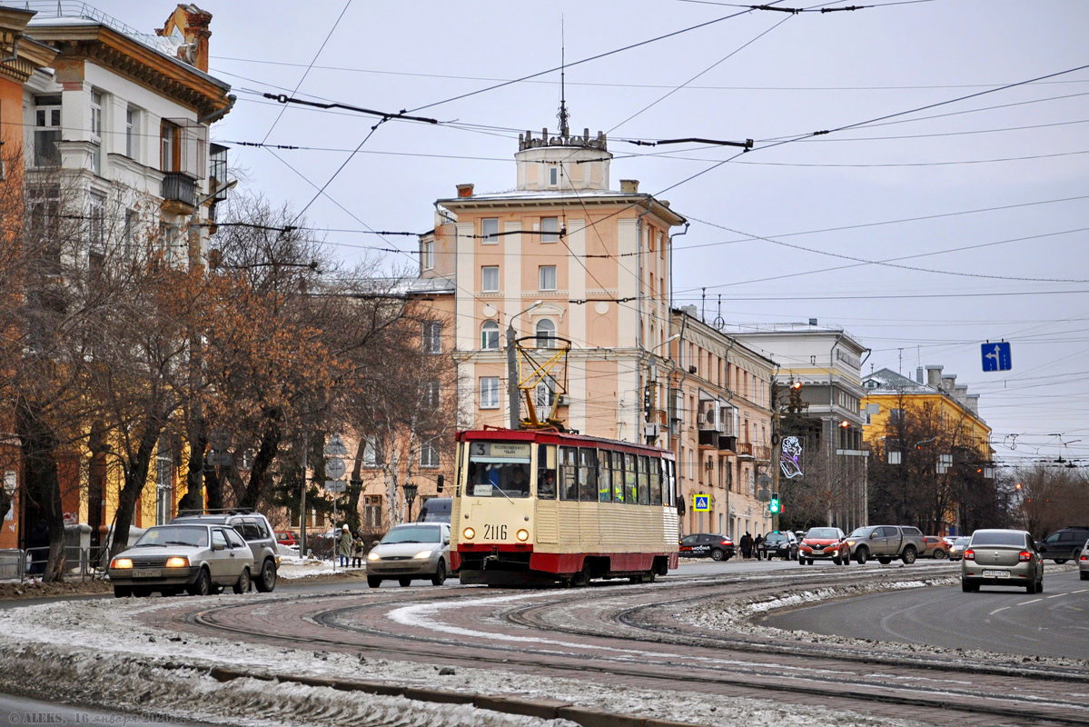 Челябинск, 71-605 (КТМ-5М3) № 2116