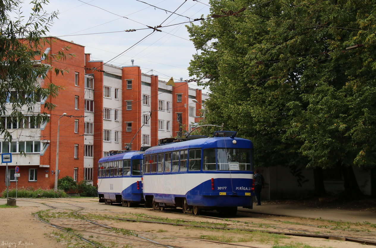 Рига, Tatra T3A № 30177