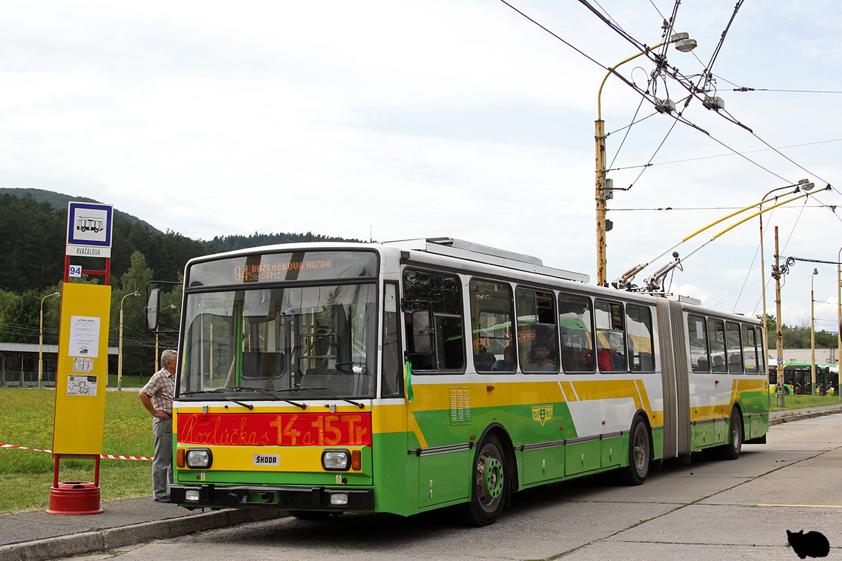 Жилина, Škoda 15Tr10/7 № 228; Жилина — Церемония прощания с троллейбусами Шкода 14Tr & 15Tr (17.08.2019)