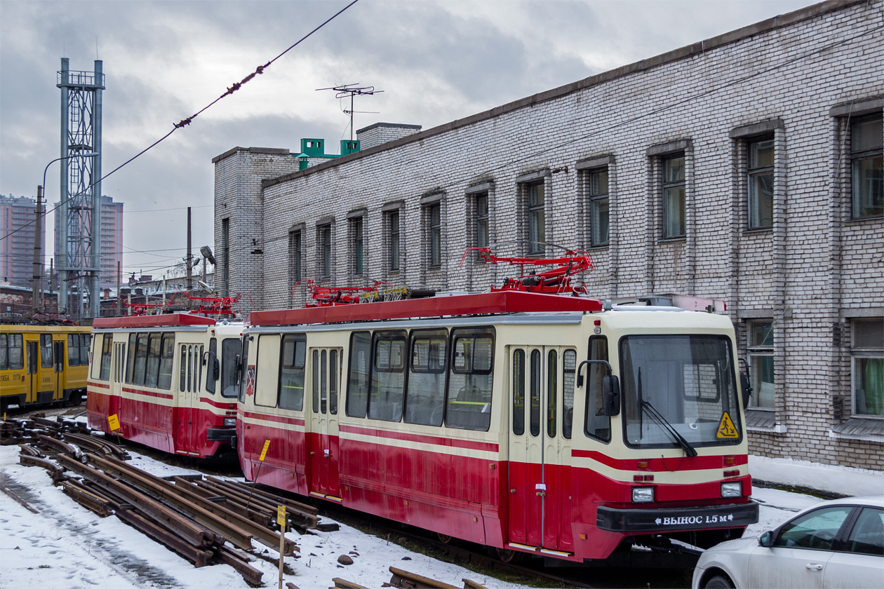 Sanktpēterburga, TS-77 № 7213; Sanktpēterburga — Service points and rail departments