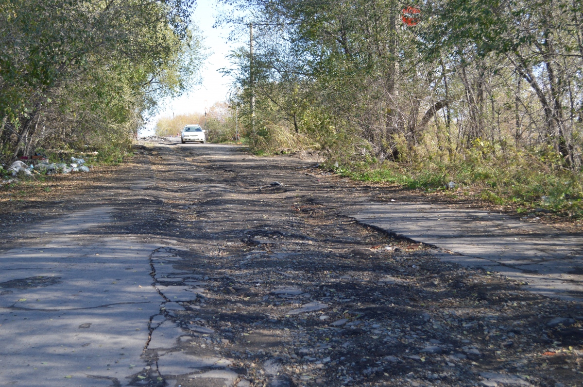 Komsomolsk nad Amurem — Dismantled Tramway Lines