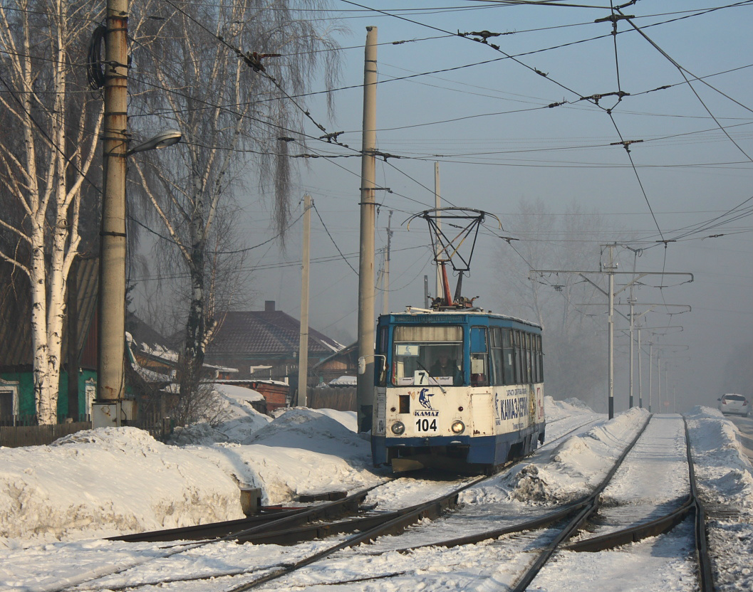 Prokopyevsk, 71-605 (KTM-5M3) nr. 104