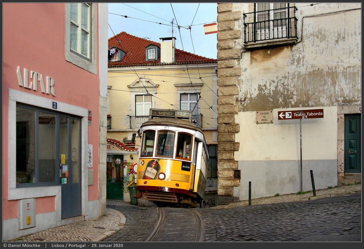 Лиссабон, Carris 2-axle motorcar (Remodelado) № 572