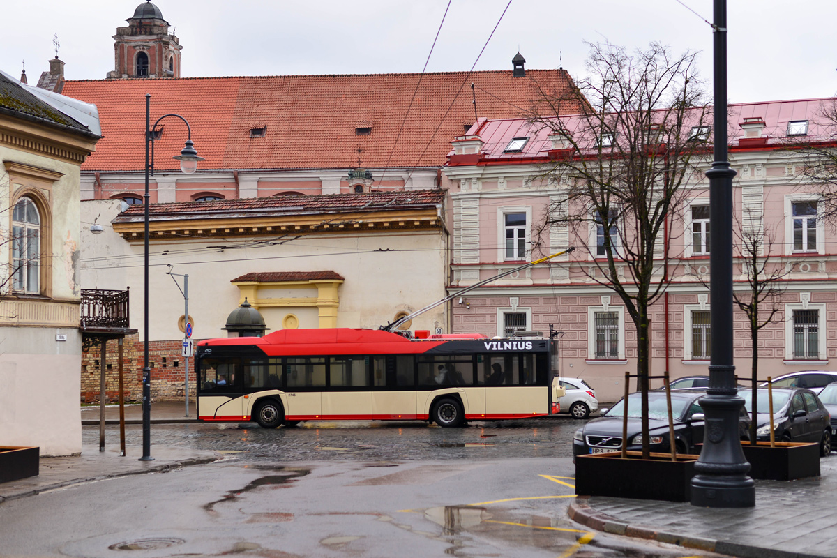 Вильнюс, Solaris Trollino IV 12 Škoda № 2746