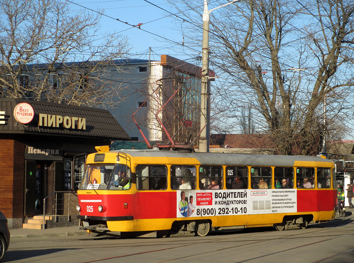 Krasnodara, Tatra T3SU № 025