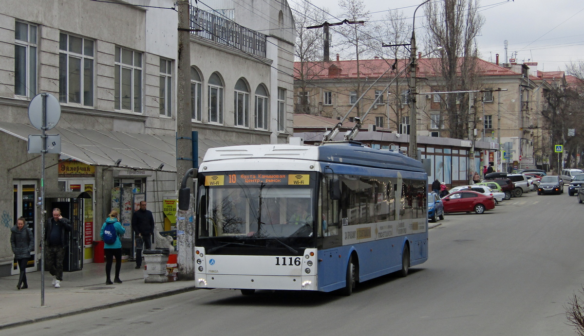 Севастополь, Тролза-5265.03 «Мегаполис» № 1116