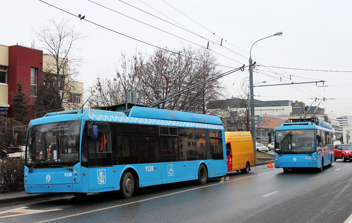 Москва, Тролза-5265.00 «Мегаполис» № 9338