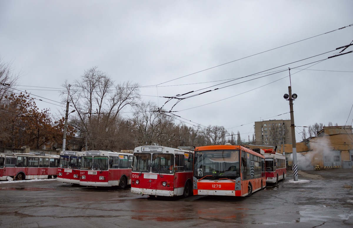 Саратов, Тролза-5265.00 «Мегаполис» № 1279; Саратов — Кировское троллейбусное депо