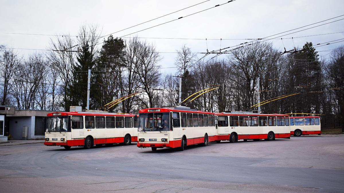 Вильнюс, Škoda 14Tr13/6 № 1605