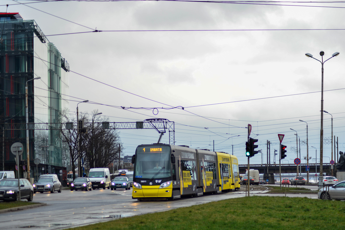 Riga, Škoda 15T1 ForCity Alfa Riga # 58011