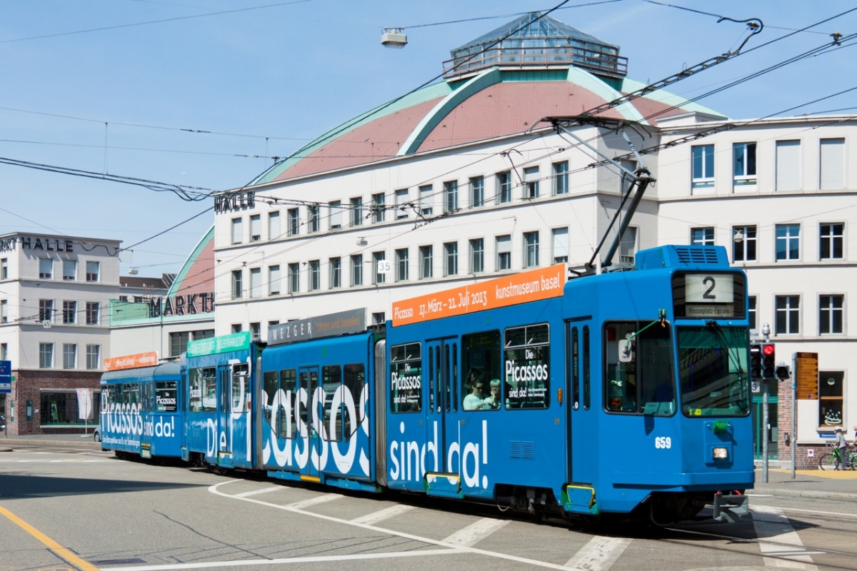 Basel, Schindler/Siemens Be 4/6 S № 659