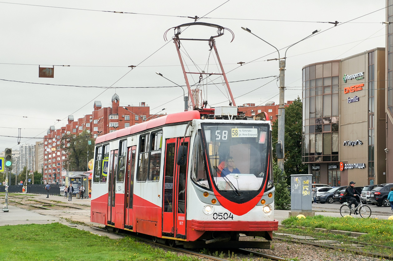 Санкт-Петербург, 71-134А (ЛМ-99АВ) № 0504