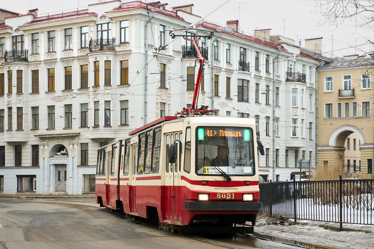 Санкт-Петербург, ЛВС-86К № 8021