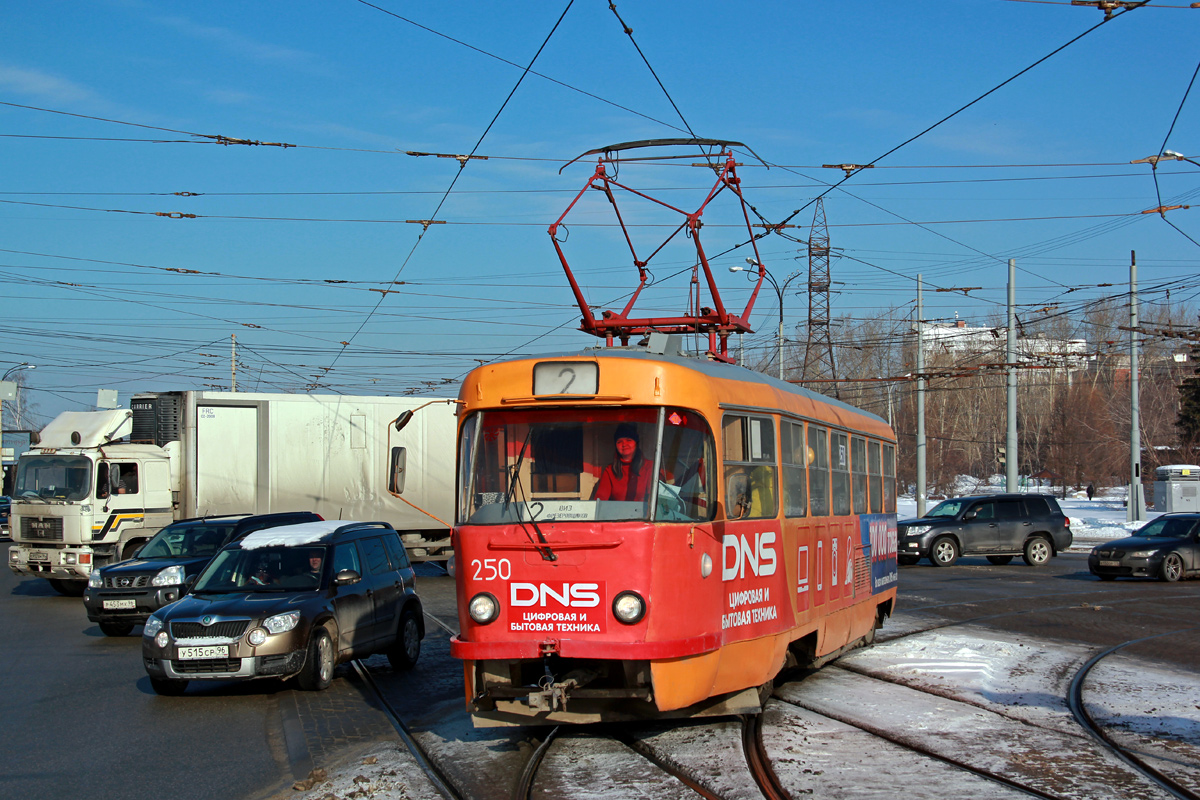 Jekatěrinburg, Tatra T3SU č. 250