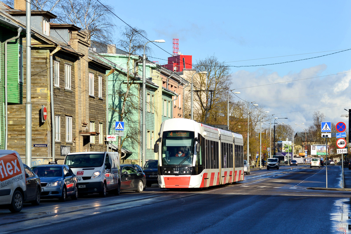 Таллин, CAF Urbos AXL № 511