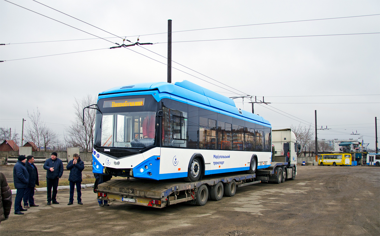 Маріуполь, АКСМ 321 (БКМ-Україна) № 1401; Маріуполь — Нові тролейбуси: АКСМ Україна