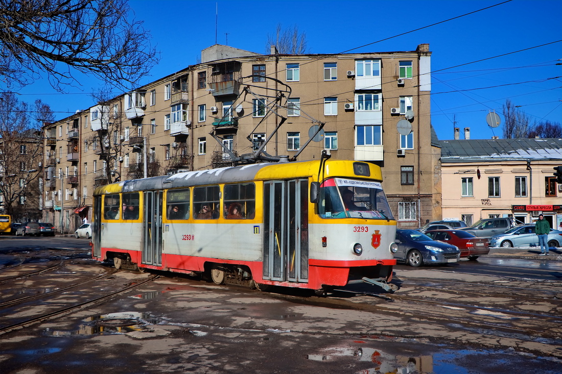 Одесса, Tatra T3R.P № 3293