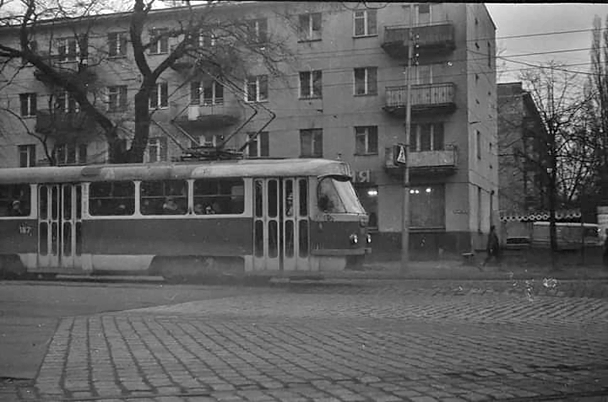 Калининград, Tatra T4SU № 187; Калининград — Старые фотографии