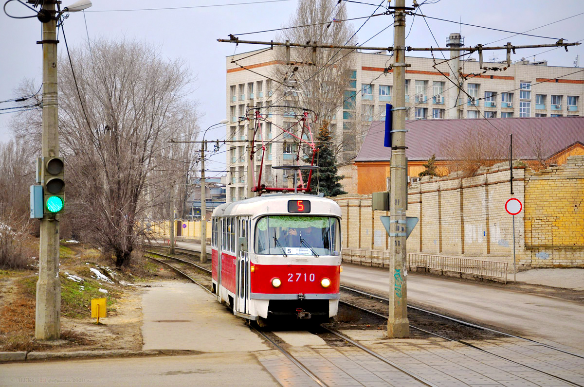 Volgograd, Tatra T3SU # 2710