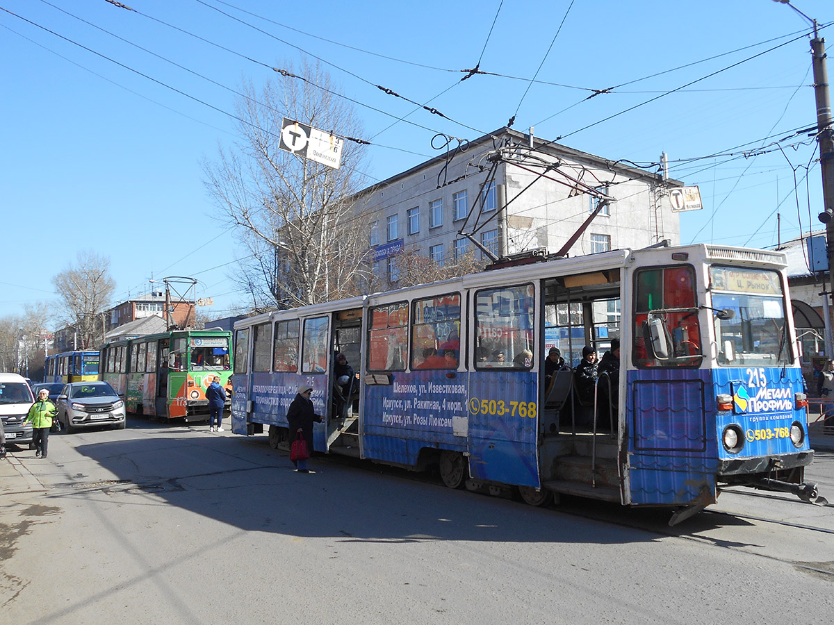 Irkutsk, 71-605 (KTM-5M3) № 215