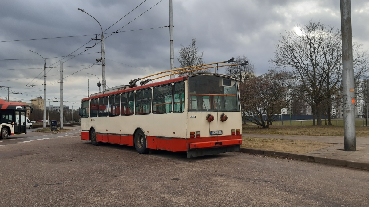 Вильнюс, Škoda 14Tr17/6M № 2663