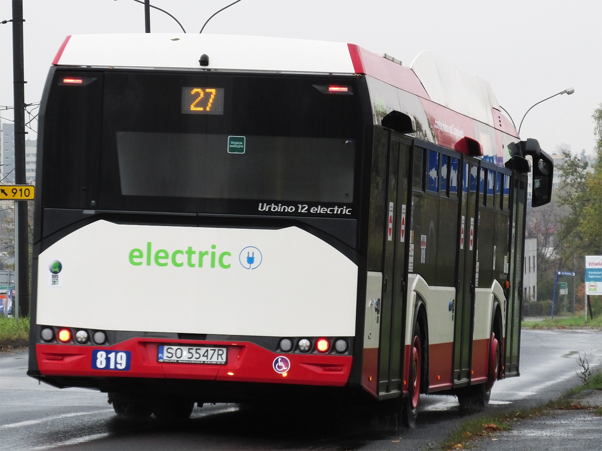 Силезские трамваи, Solaris Urbino IV 12 Electric № 819