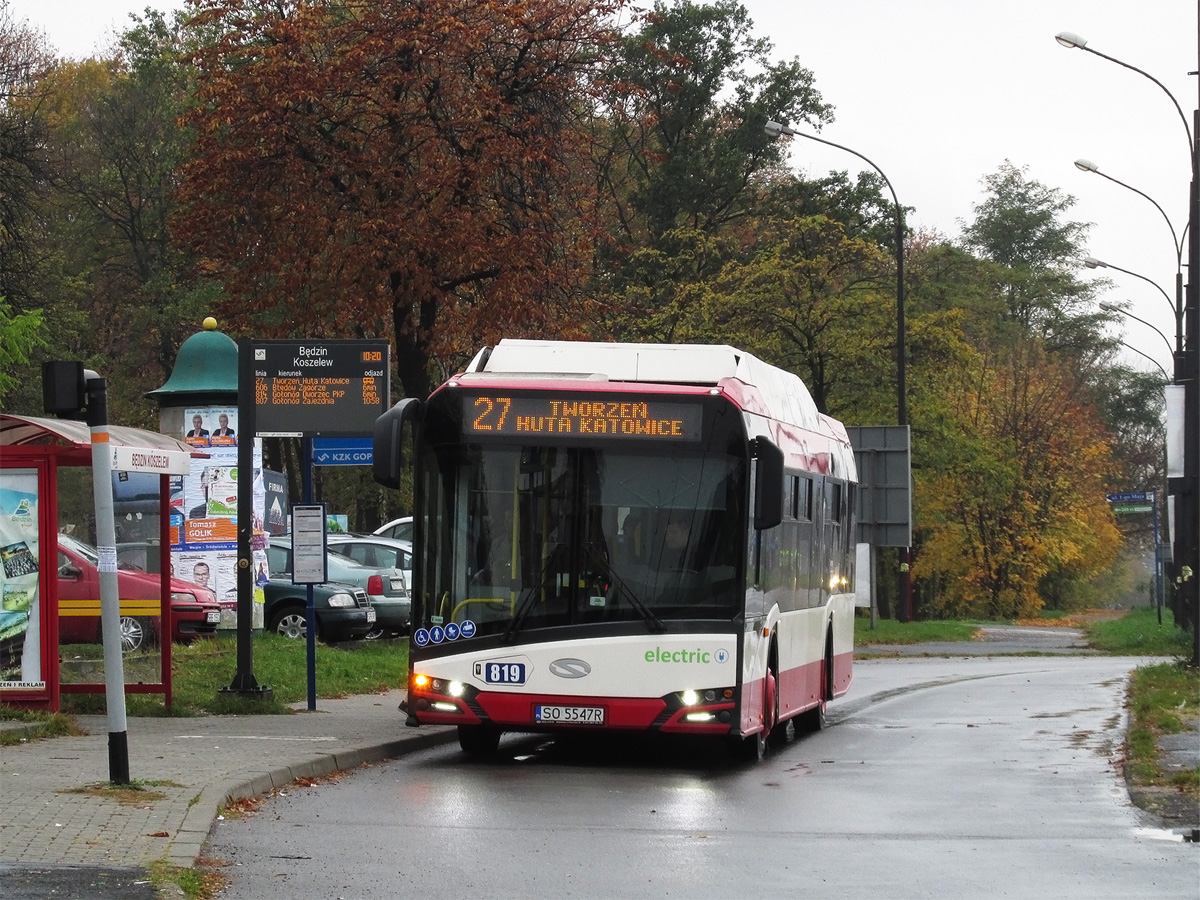 Силезские трамваи, Solaris Urbino IV 12 Electric № 819