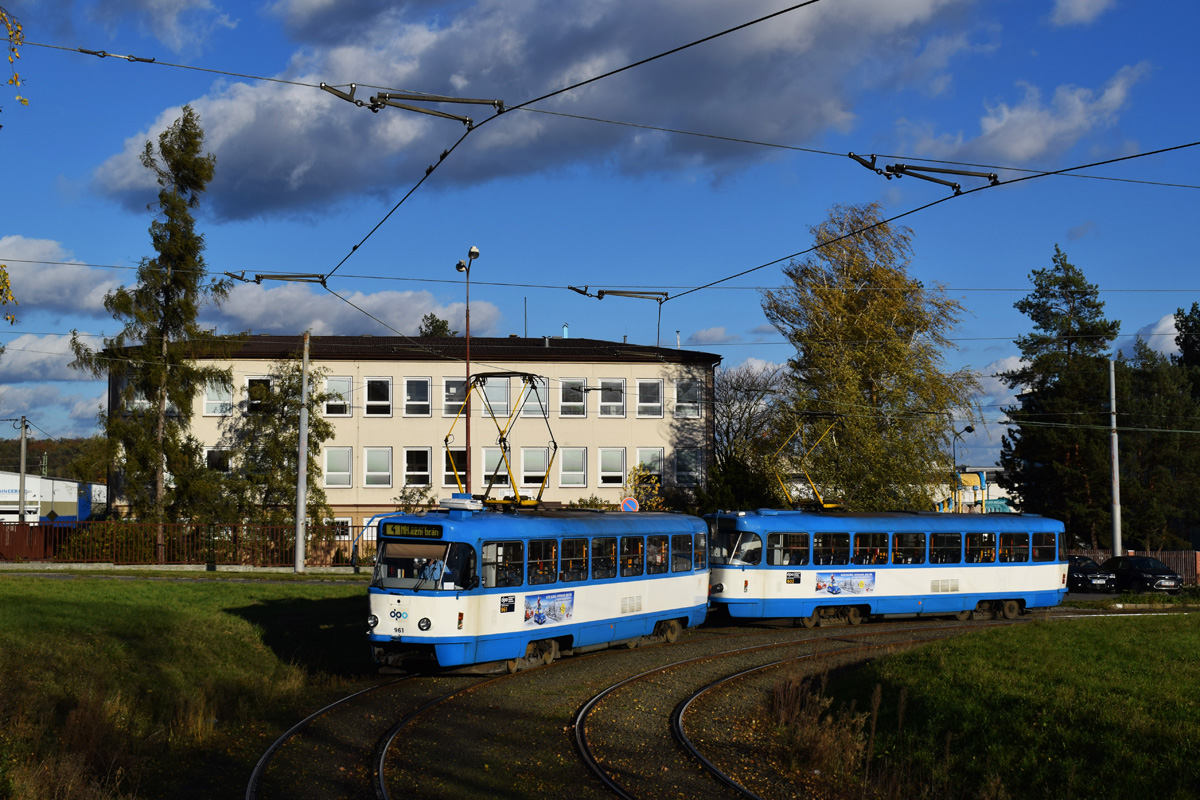 Острава, Tatra T3SUCS № 961; Острава, Tatra T3SU № 902