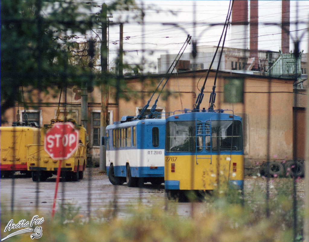 Санкт-Петербург, КТГ-1 № ПТ-2010; Санкт-Петербург, ЗиУ-682В-012 [В0А] № 2767; Санкт-Петербург, КТГ-2 № ГТ-2004; Санкт-Петербург, КТГ-1 № ГТ-2007