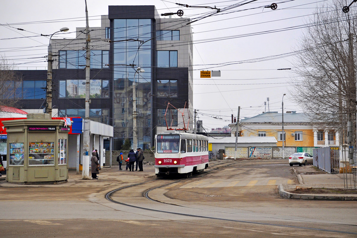 Volgograd, Tatra T3SU mod. VZSM # 2572