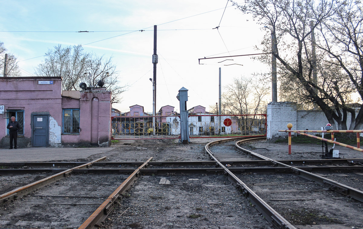 Барнаул — Трамвайное депо №1, улица Анатолия, 304. (закрыто в 2013 г.)
