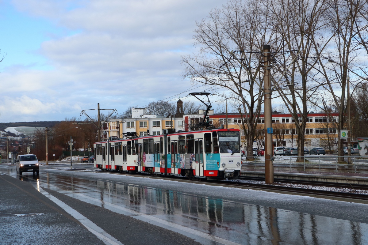 Цвиккау, Tatra KT4DMC № 929