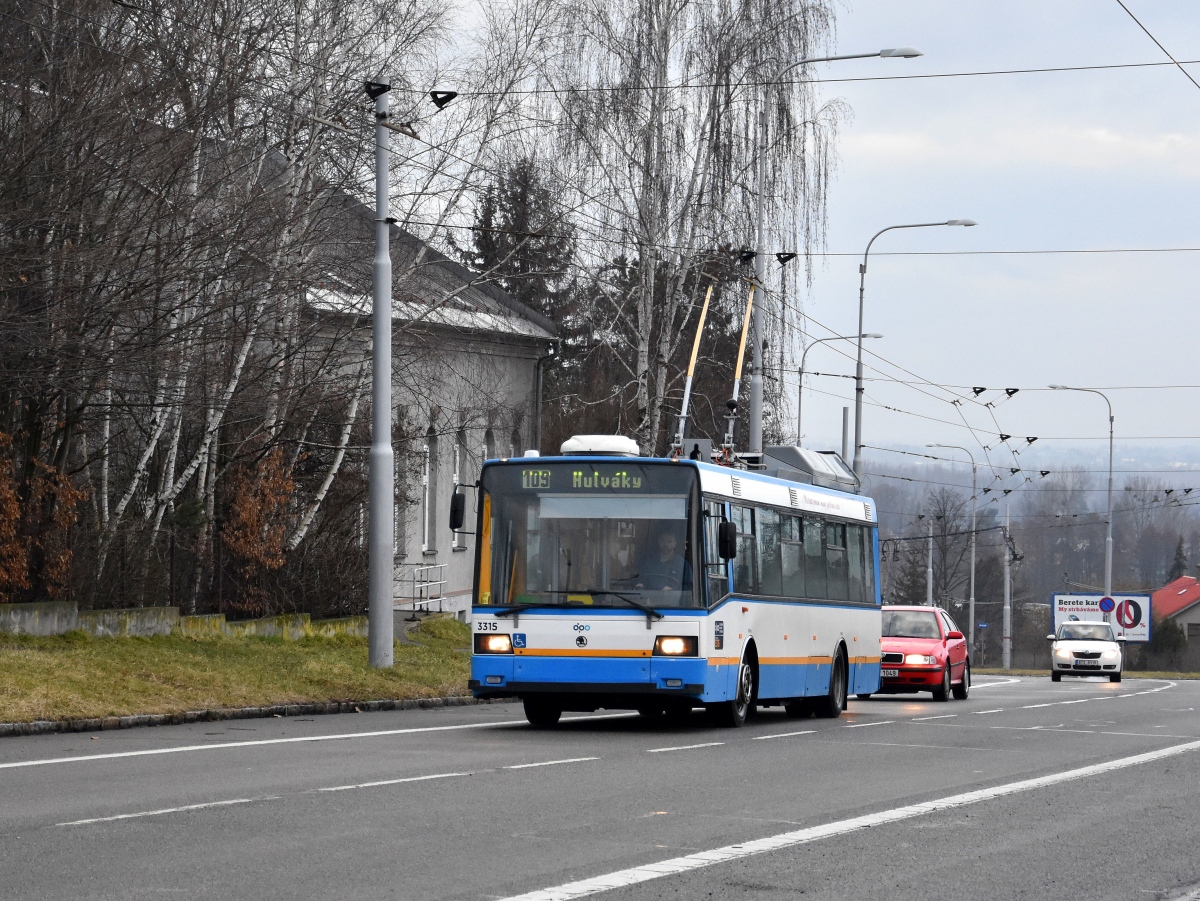 Острава, Škoda 21Tr № 3315