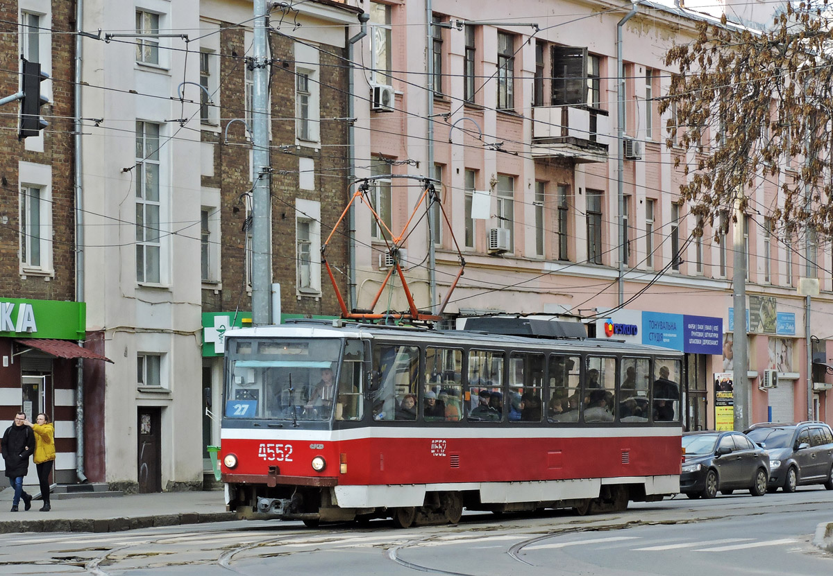 Харьков, Tatra T6B5SU № 4552