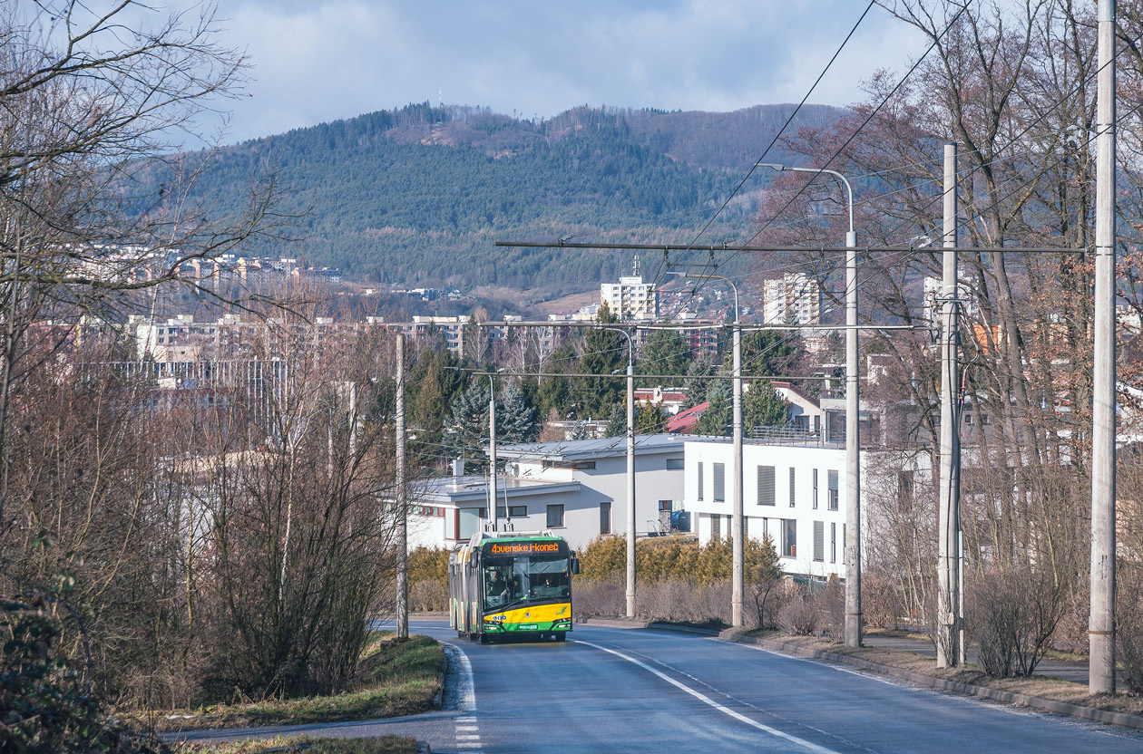 Жилина — Троллейбусные линии и инфраструктура