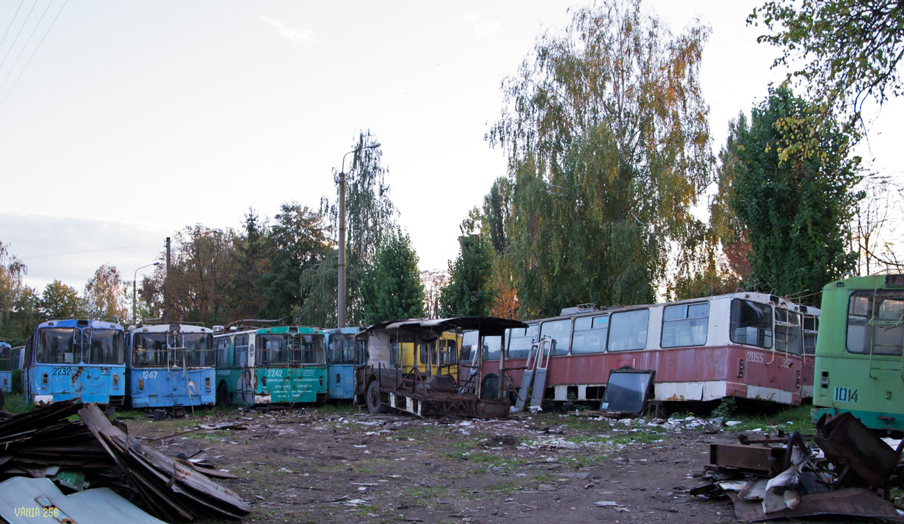 Žytomyras — Decommissioned trolleybuses of Zhytomyr