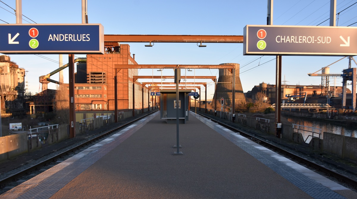 Charleroi — Stations and Infrastructure (Open)