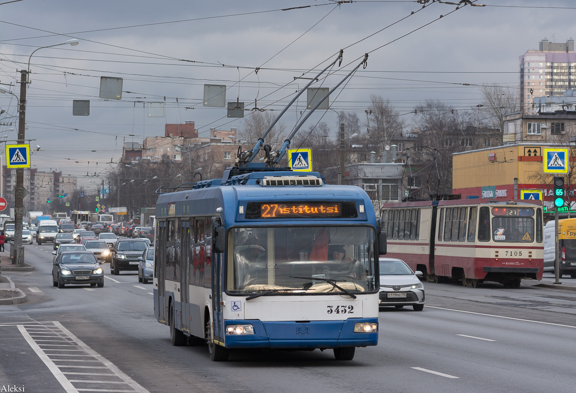 Санкт-Петербург, БКМ 32100С № 3432