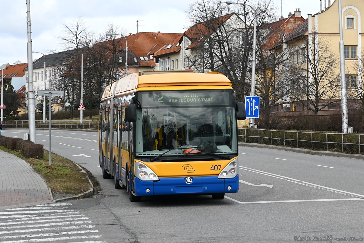 Злин, Škoda 25Tr Irisbus Citelis № 407