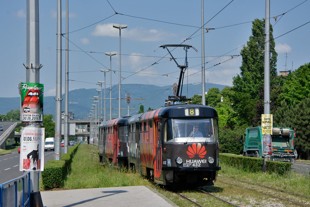 Загреб, Tatra T4YU № 432