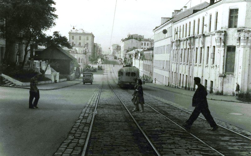 Владивосток — Исторические фотографии — трамвай (1946-1970)