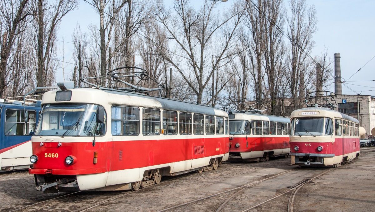 Киев, Tatra T3SUCS № 5460; Киев, Tatra T3SU (двухдверная) № У-5