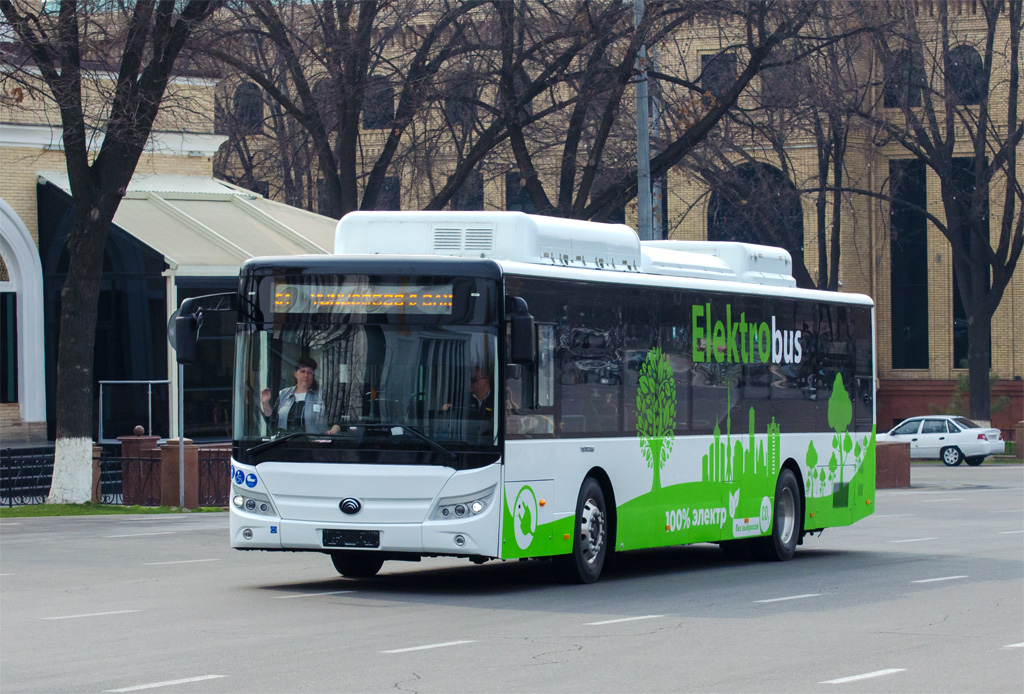 Tashkent, Yutong E12 № б/н; Tashkent — Electric bus testing