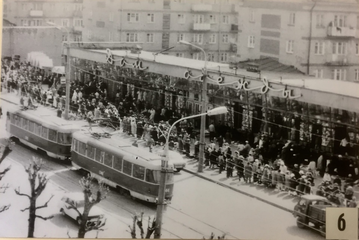 Izhevsk, Tatra T3SU # 2343; Izhevsk, Tatra T3SU # 2344; Izhevsk — Old photos