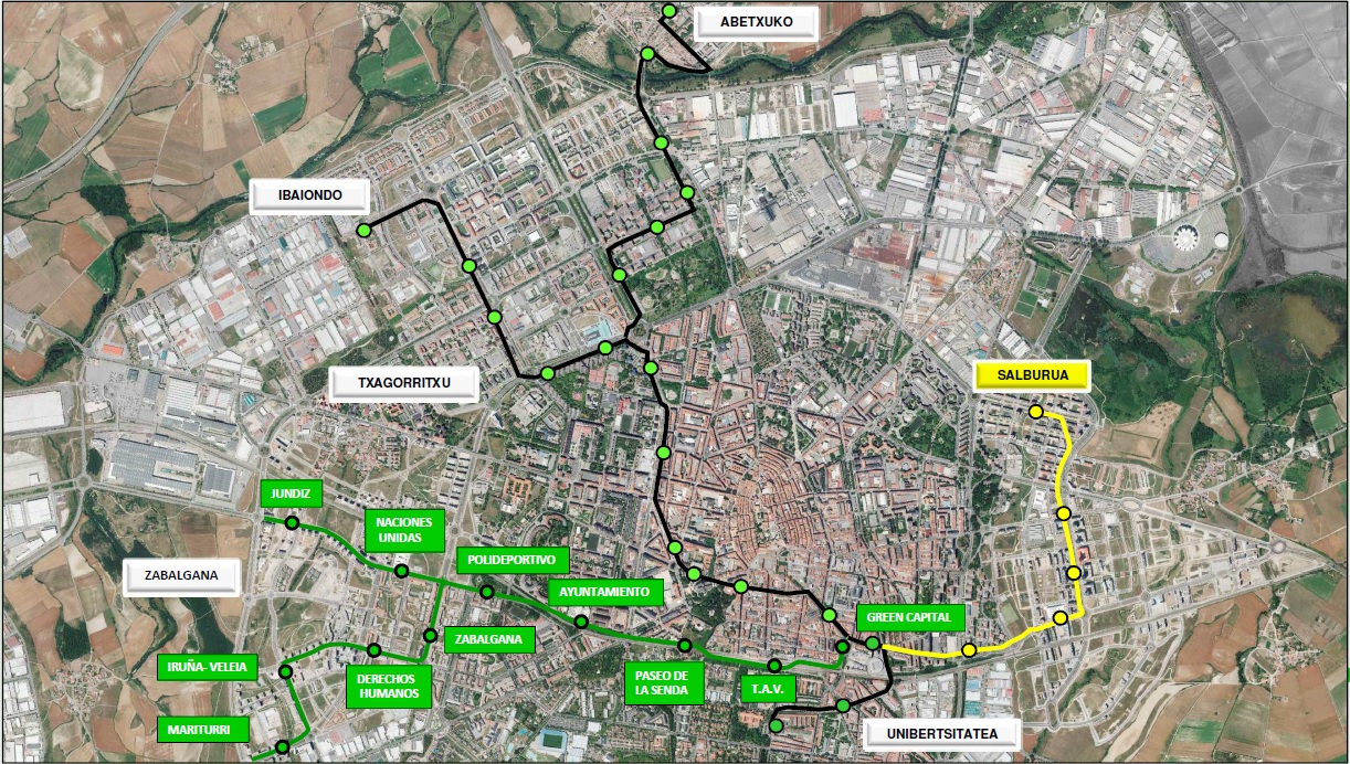 Vitoria-Gasteiz — Tramway — Miscellaneous photos