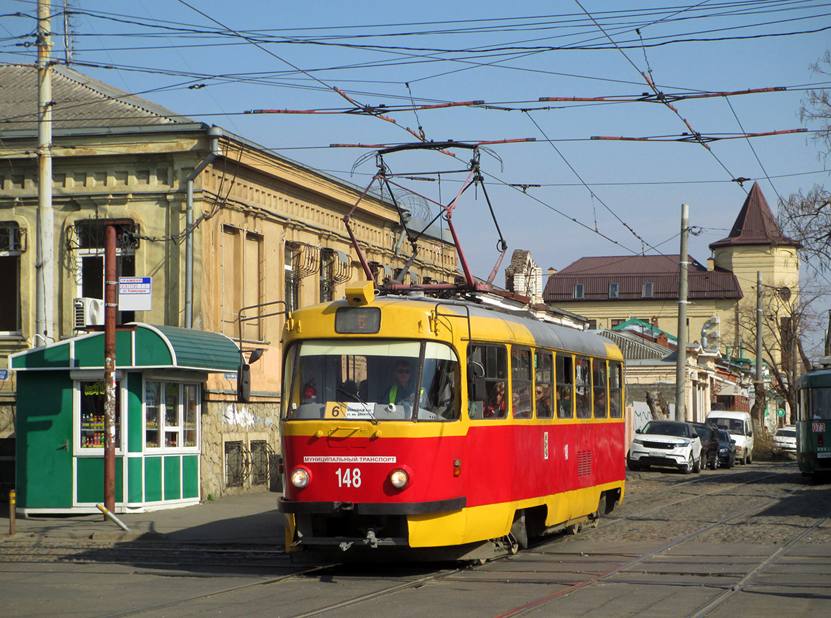 Краснодар, Tatra T3SU № 148