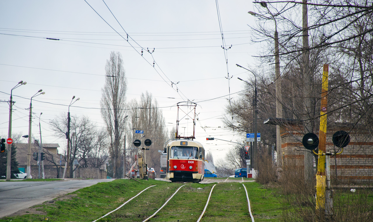 Mariupol, Tatra T3SUCS Nr 1009; Mariupol — Tramway Lines and Infrastructure