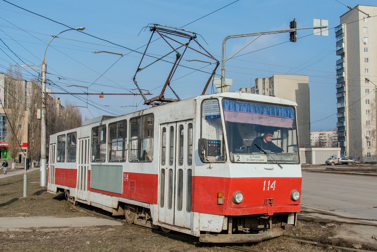 Lipetsk, Tatra T6B5SU № 114