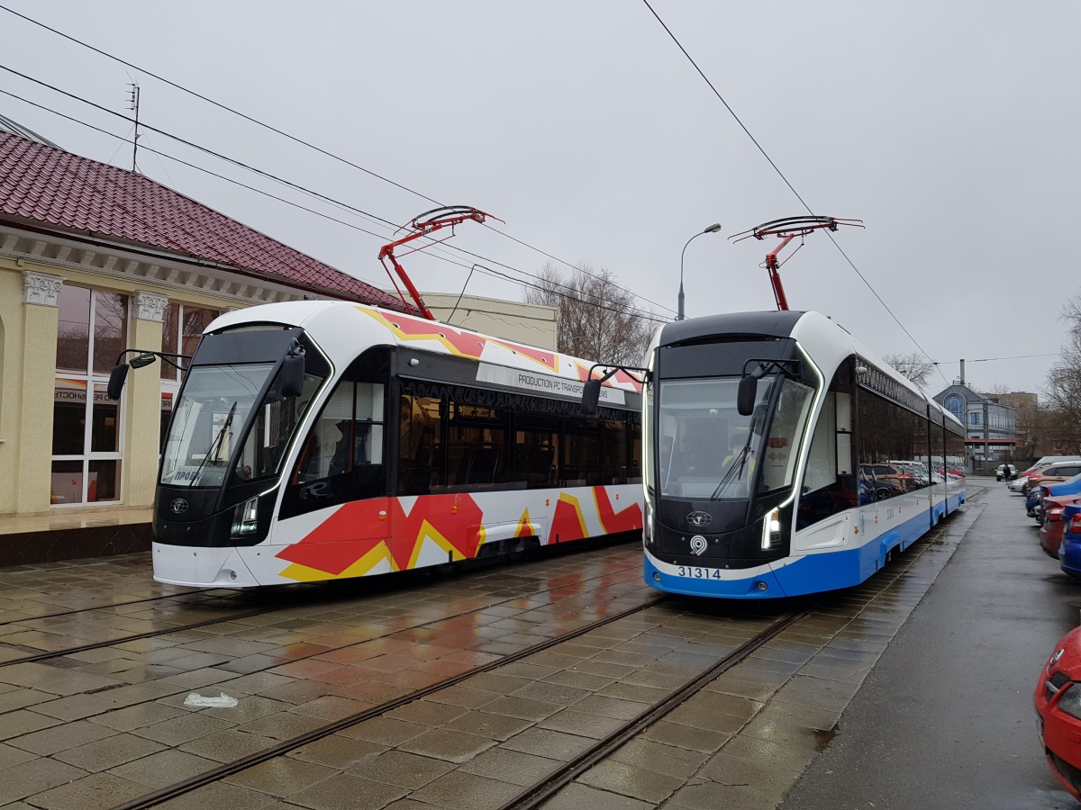Новые трамваи богатырь